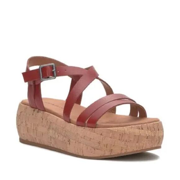 Lucky Brand | Jacobean Platform Sandal - Picture 1 of 6